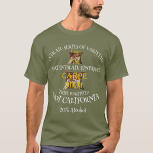 Camiseta Entrañas de Cabra Zinfandel da Tripa da Califórnia