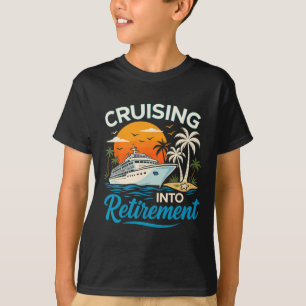 Camiseta Entrando na Aposentadoria Cruzeiro Tropical Humor