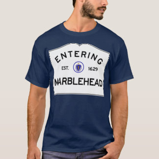 Camiseta Entrando na Marblehead Commonwealth de Massachuset