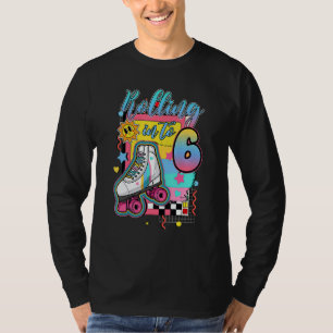 Camiseta Entrando nos 6 anos Vamos Rolando Estou Fazendo 6 