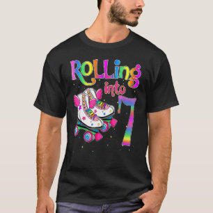 Camiseta Entrando nos 7 Anos Vamos Rolando Estou Fazendo 7
