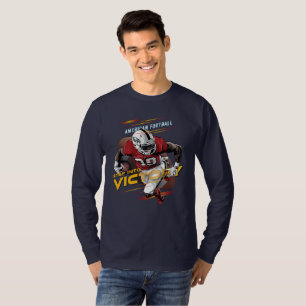 Camiseta Entrar na Vitória (2) Homens de Longa Folga