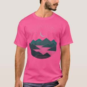 Camiseta Entre Montanhas E Estrelas