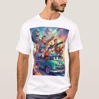 Camiseta Entre na Nostalgia com Cartoons Clássicos! 🎥