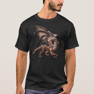Camiseta Entre no dragão marrom