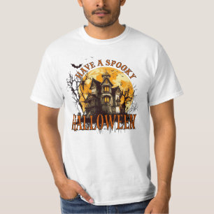 Camiseta : "Entre no Funhouse of Fright, Tenha um Ha Spooky