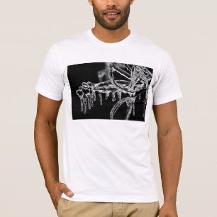 Camiseta entre no inverno gelado