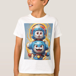 Camiseta Entre no mundo de Doraemon, onde os amados