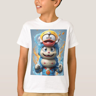 Camiseta Entre no mundo de Doraemon, onde os amados