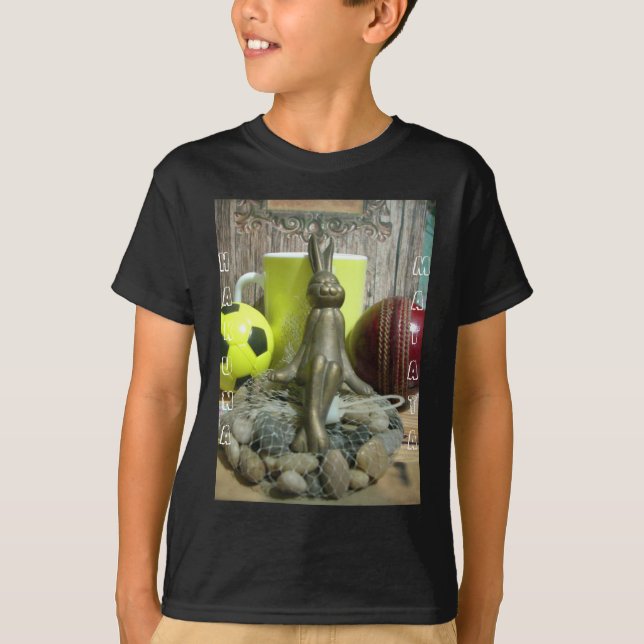 Camiseta Entre o brejo e a gordura: mistura de críquete de  (Frente)