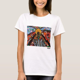 Camiseta "Entre o Caos, Eu Levanto"