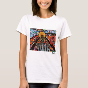 Camiseta "Entre o Caos, Eu Levanto"