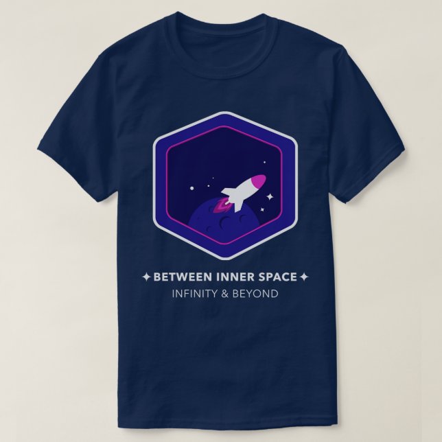 CAMISETA ENTRE O ESPAÇO INTERNO (Frente do Design)