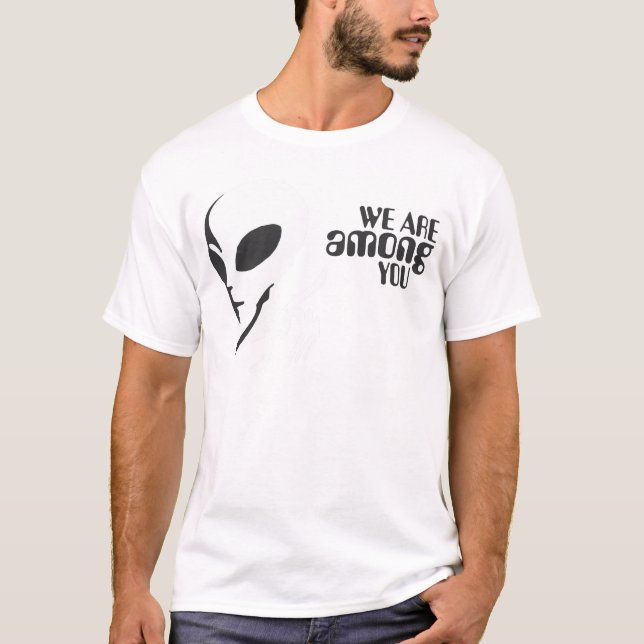 Camiseta Entre você T gráfico (Frente)