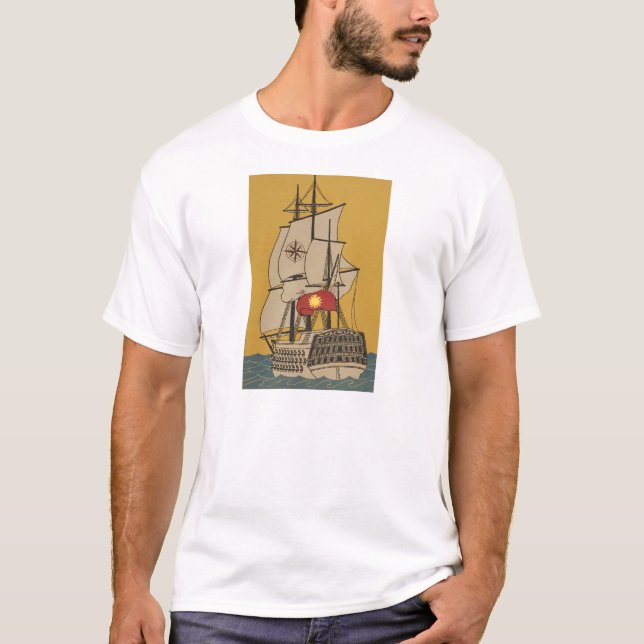 Camiseta Entrega à vela (Frente)