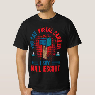 Camiseta Entrega de Correio do Correio de Caixa de Correio 