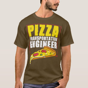 Camiseta Entrega de Engenheiros de Transporte de Pizza1179