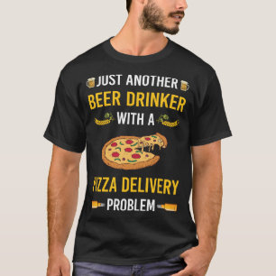 Camiseta Entrega De Pizza Beer Drinker