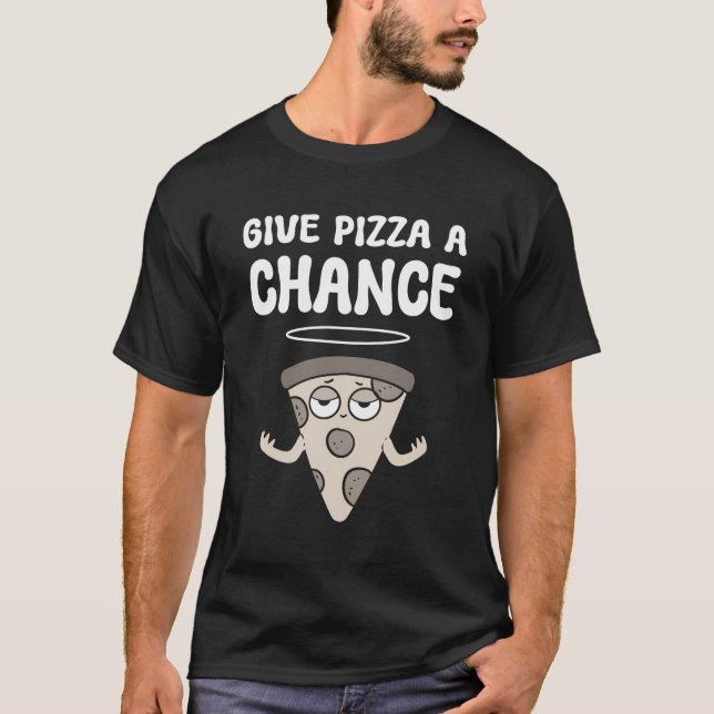 Camiseta Entrega de Pizza Pover Pizza (Frente)