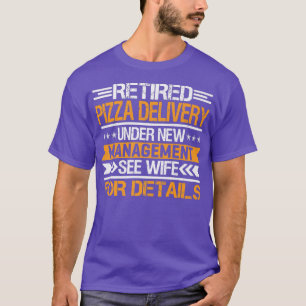 Camiseta Entrega de Pizza Reformada sob novo gerenciamento 