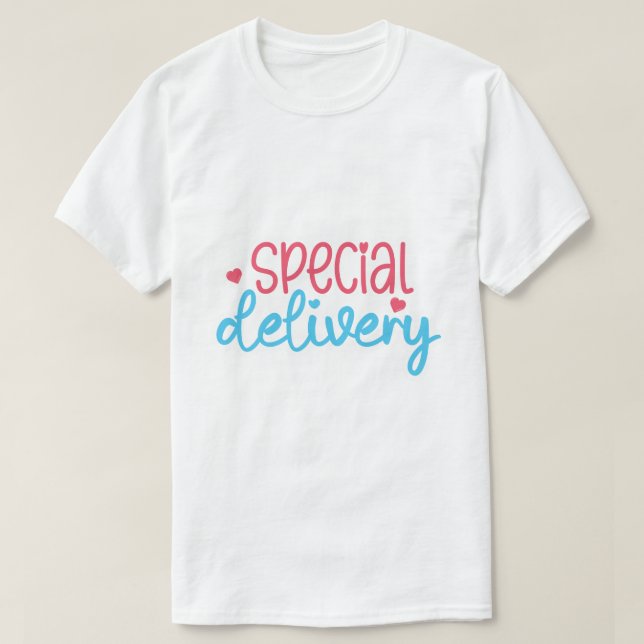 Camiseta Entrega Especial Divertida  (Frente do Design)