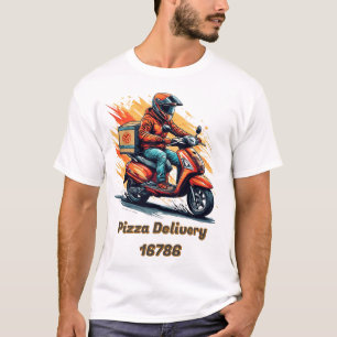 Camiseta Entregador em Scooter Moderna