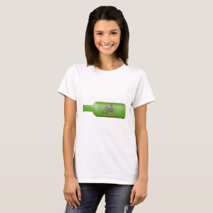 Camiseta Entregar numa garrafa