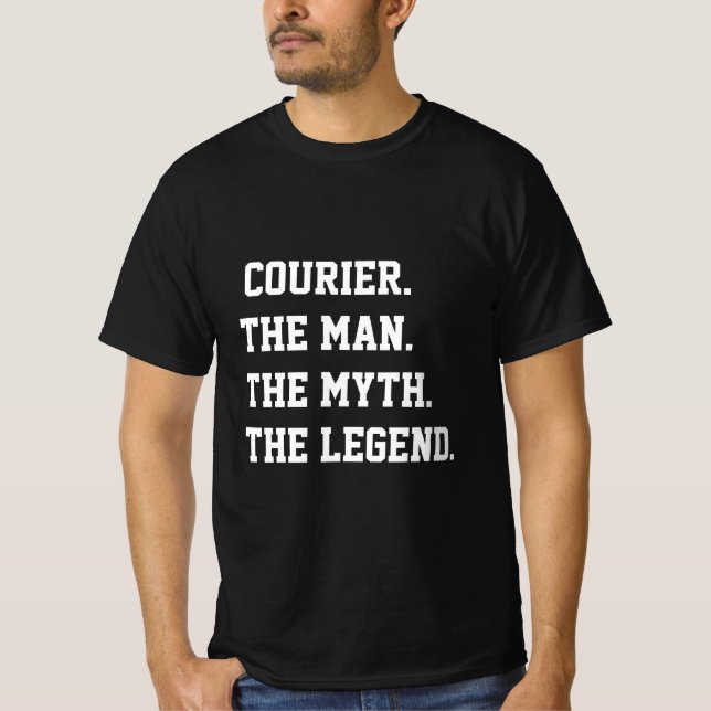 Camiseta Entregue Ao Homem O Mito A Lenda T-Shirt (Frente)