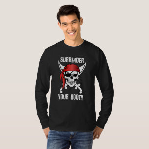 Camiseta Entregue seu pirata engraçado para piratas