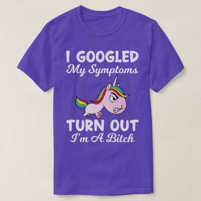 Camiseta Entrei No Google Meus Sintomas Surgem Unic (Frente do Design)
