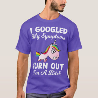 Camiseta Entrei No Google Meus Sintomas Surgem Unic