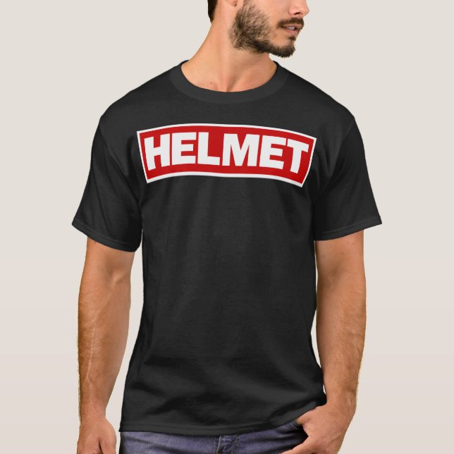 Camiseta Entretanto, Helmet (Frente)