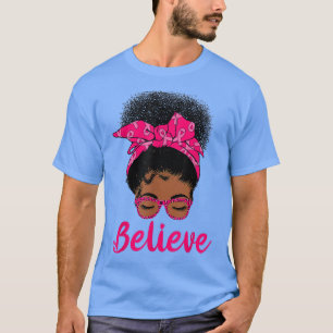 Camiseta Entretenimento com o Cancer da mama em equipes de 