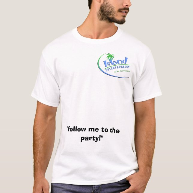 Camiseta Entretenimento da ilha (Frente)