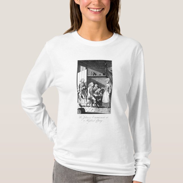 Camiseta Entretenimento do Dr. Johnson (Frente)