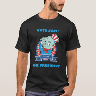 Camiseta Entretenimento Humilde: Sam Para Presidente