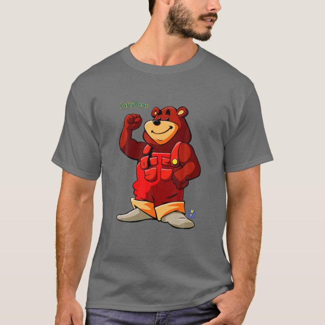 Camiseta Entretenimento Humilde: Urso Gordo (Frente)