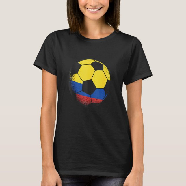 Camiseta Entrevista com Columbia Soccer Ball Colombiana (Frente)