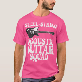 Camiseta Entrevista com Womens Steel String Acoustic Guitar