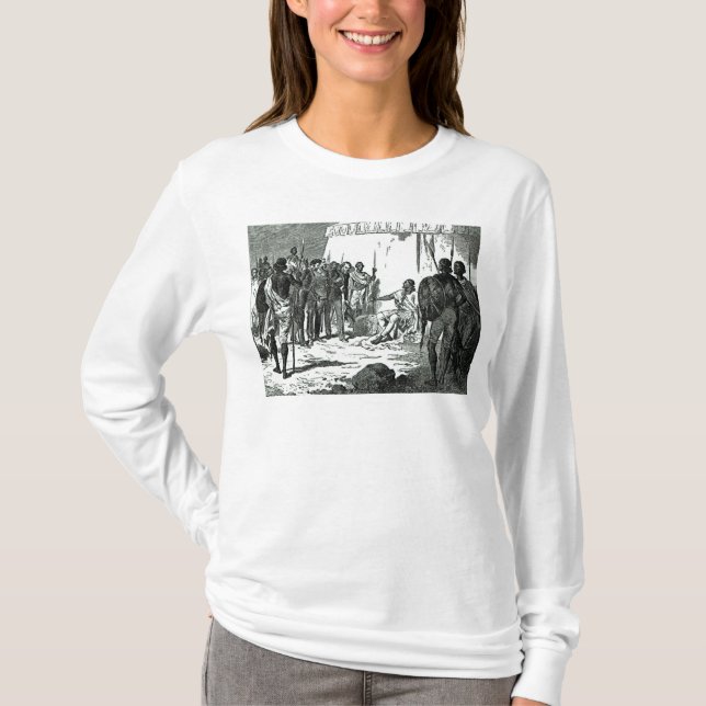 Camiseta Entrevista de Mr.Rassam com rei Theodore (Frente)