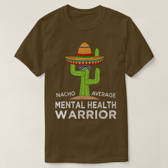 Camiseta Entrevista Engraçado Consciência Mental Saúde Guer (Frente do Design)