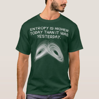 Camiseta Entropia Termodinâmica Física Ciência do Professor