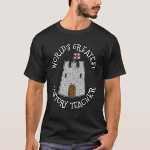 Camiseta Entusias do Castelo de Professores da Maior Histór