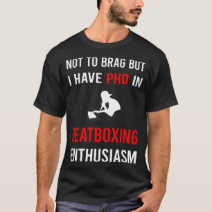 Camiseta Entusiasmo Caixa de Ritmo Beatboxing Beatbox