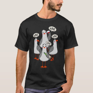 Camiseta Entusiasmo do vinho Provando do Bebendo do Vinho d