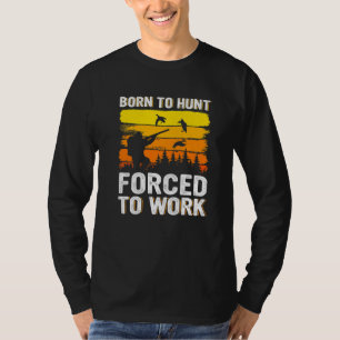 Camiseta Entusiasta Caçador de Galinhas Aquáticas Caçadora
