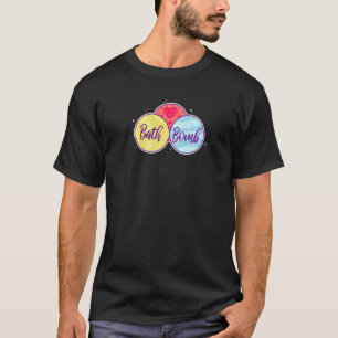 Camiseta Entusiasta com bombas de descarga de bubble Bathtu