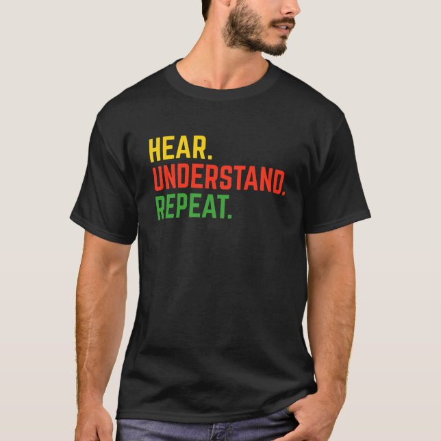 Camiseta Entusiasta de Aprendizado e Comunicação (Frente)