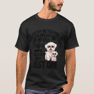Camiseta Entusiasta de Cães Amante de Cães Batata Frita Pro