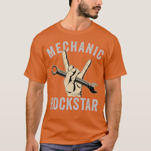 Camiseta Entusiasta de Garagem Mecânica Design para Gar